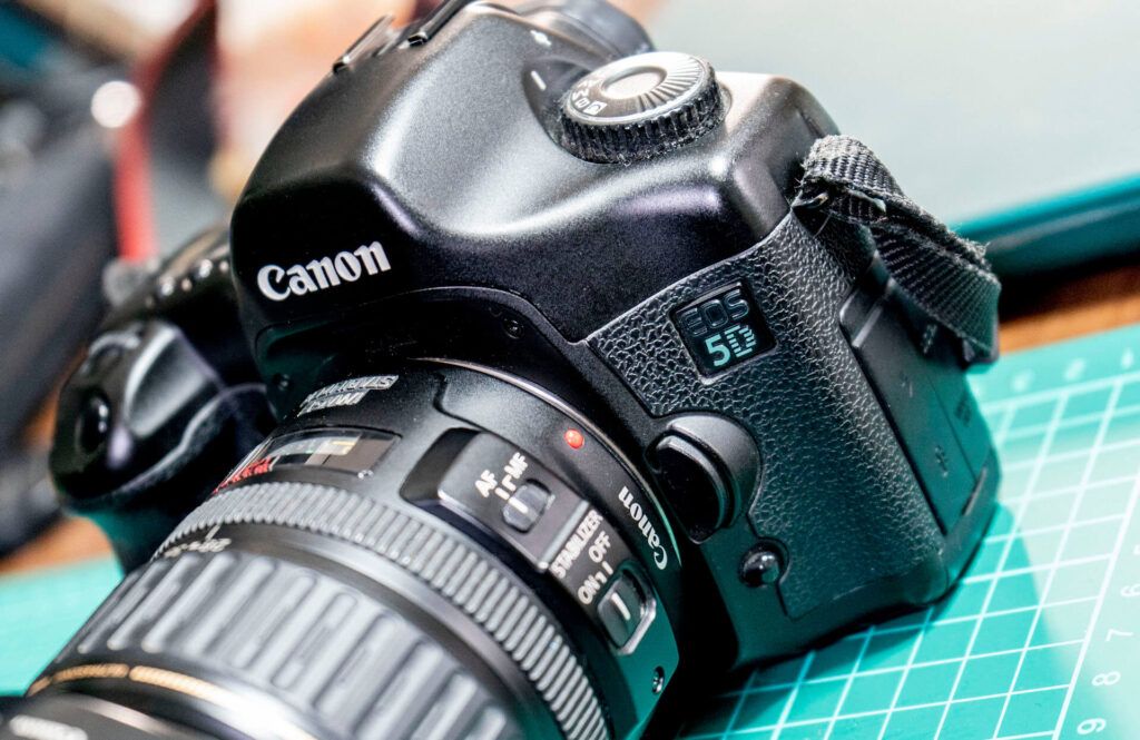 Canon EOS 5D (Classic) ロゴアップ